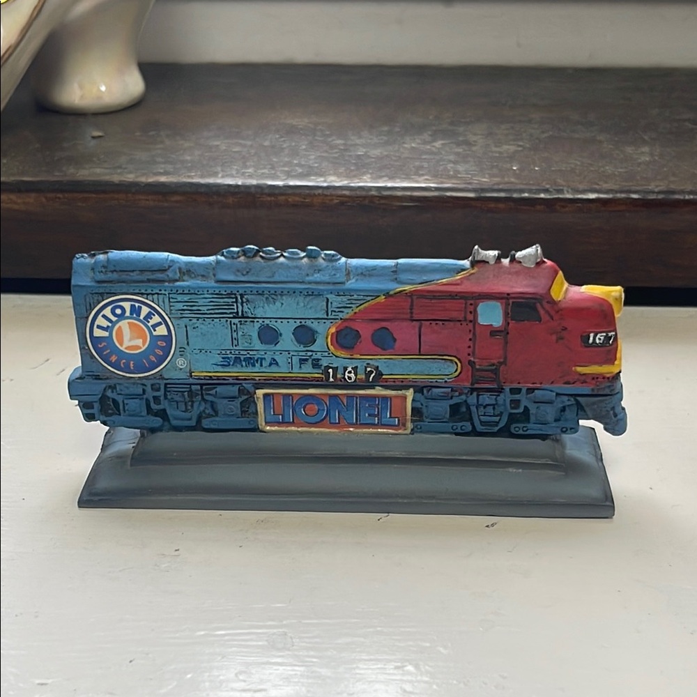 Lionel Train sculpture